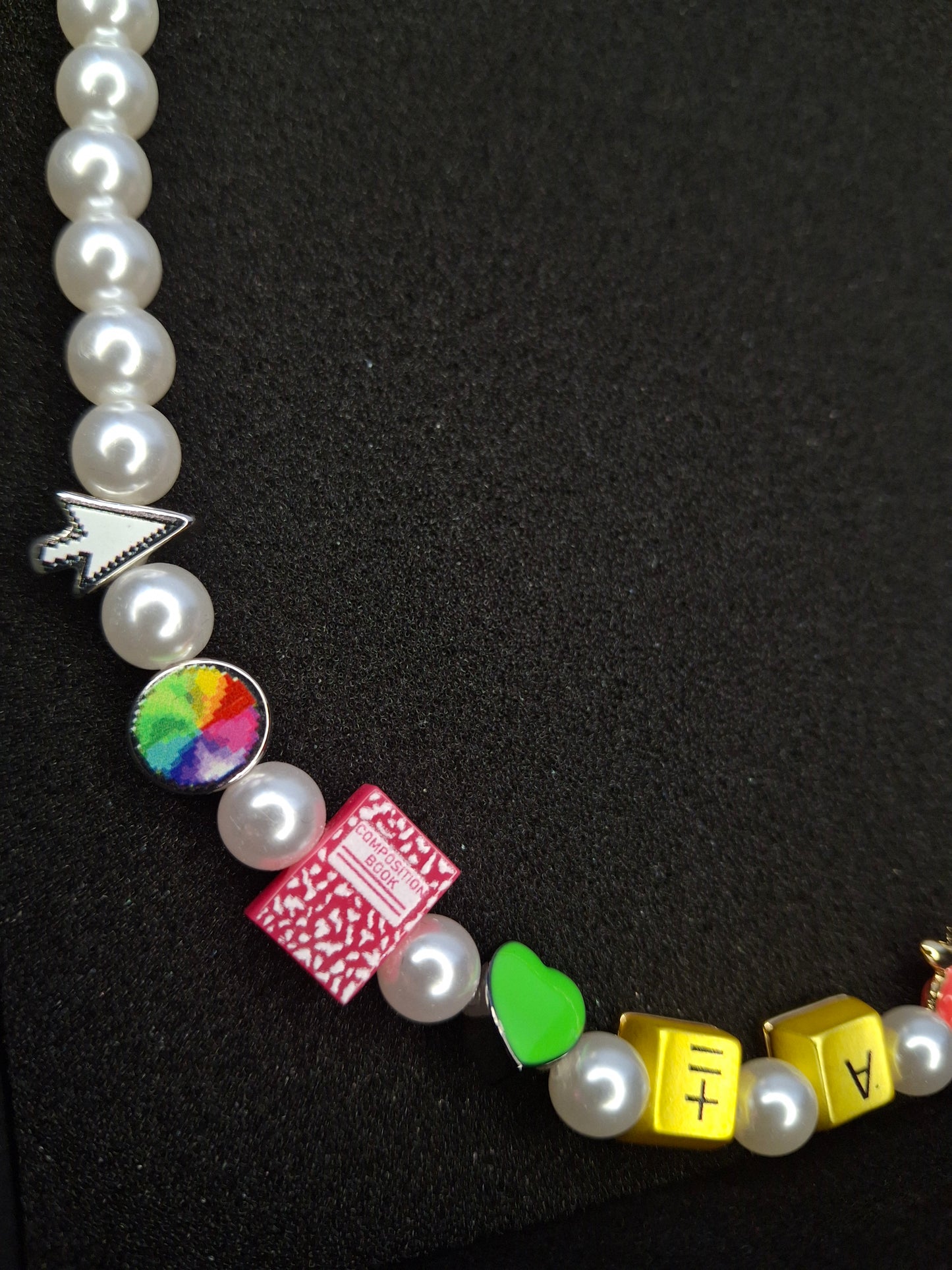 Betsey Johnson Charm School Necklace