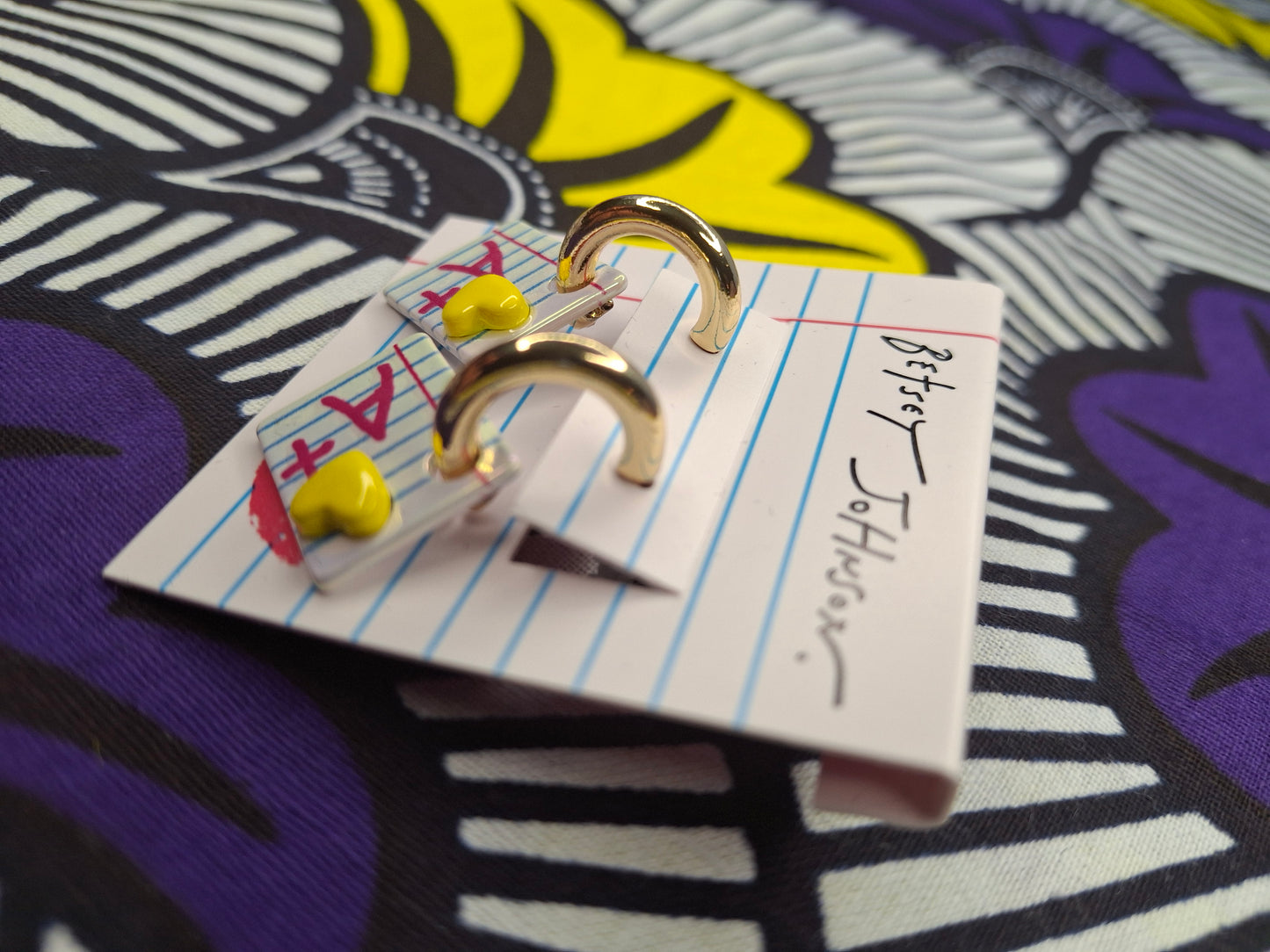 Betsey Johnson A+ Earrings