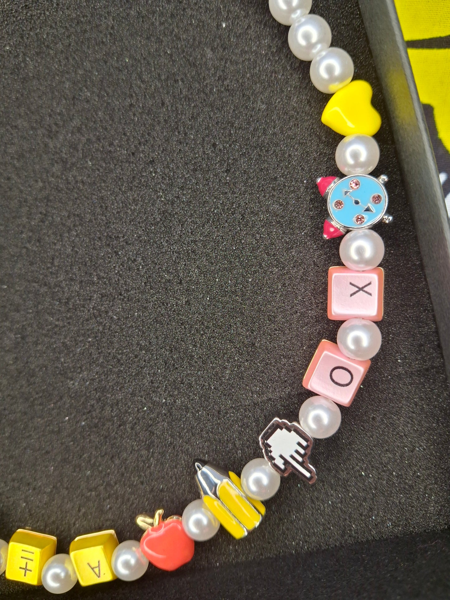 Betsey Johnson Charm School Necklace